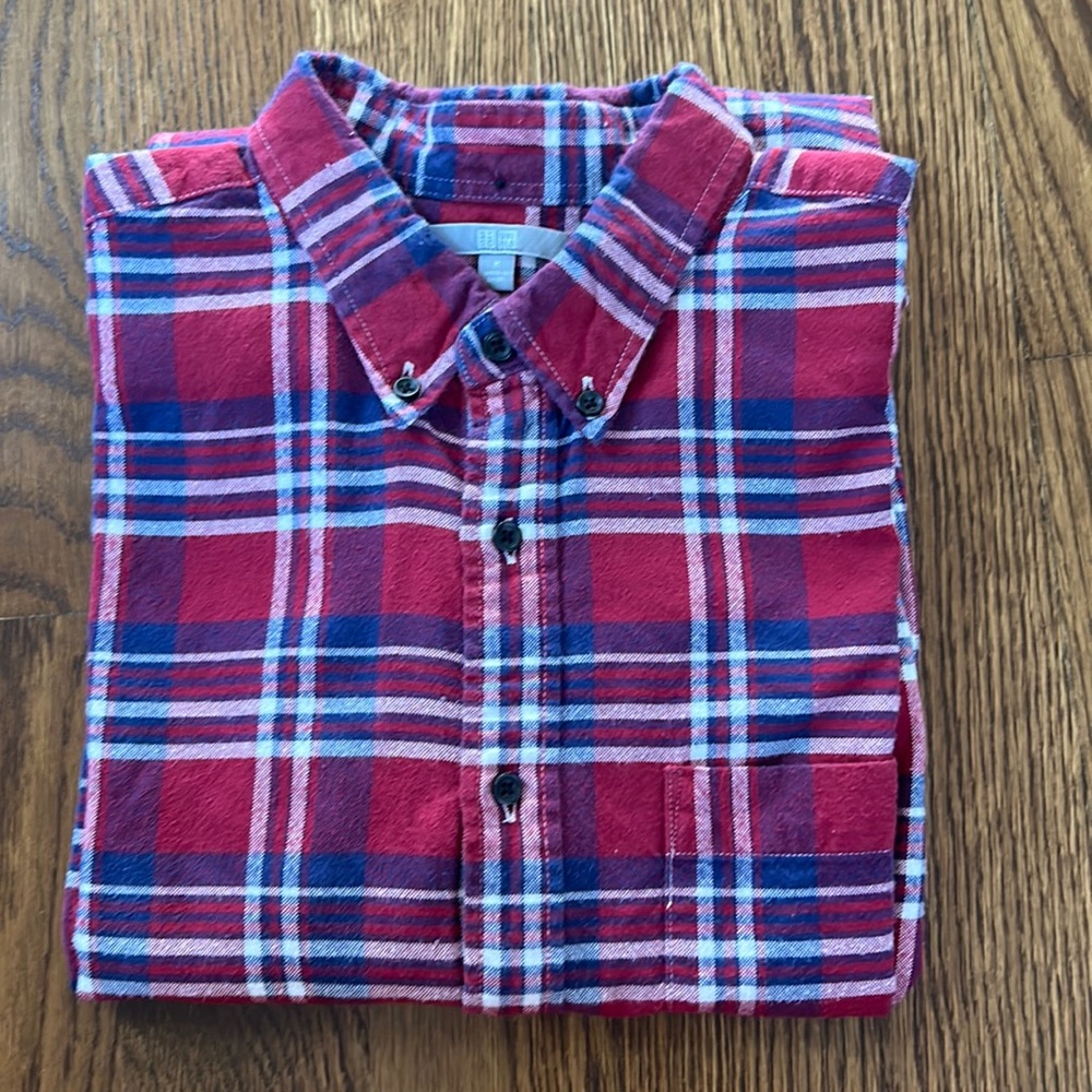 Flannel button down